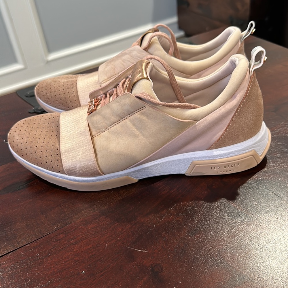 Women’s Pink Ted Baker London Sneakers Size 9.5
